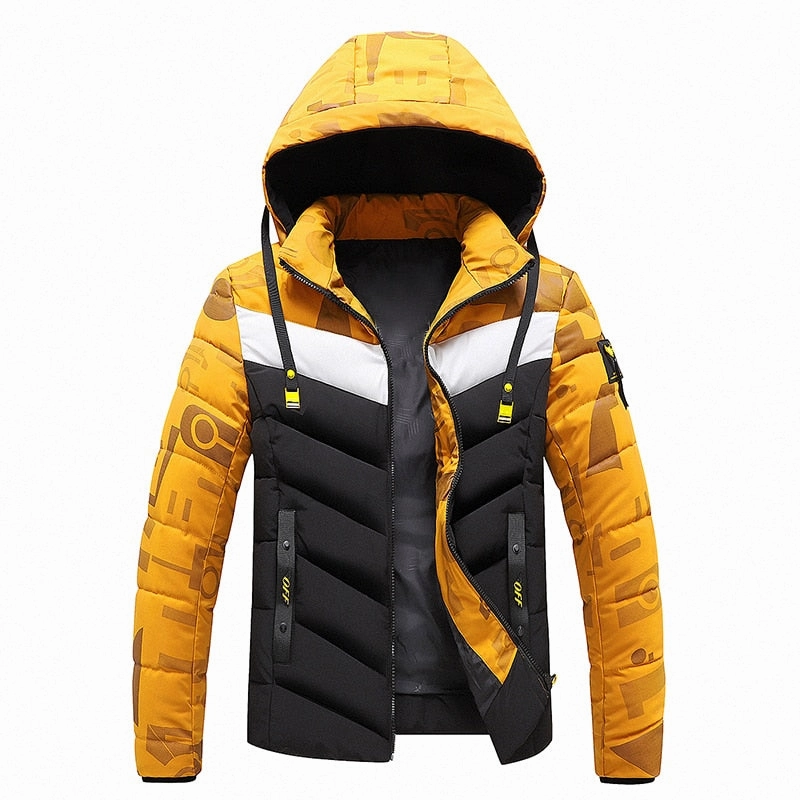 West Louis™ Brand Outwear Windproof Warm Coat