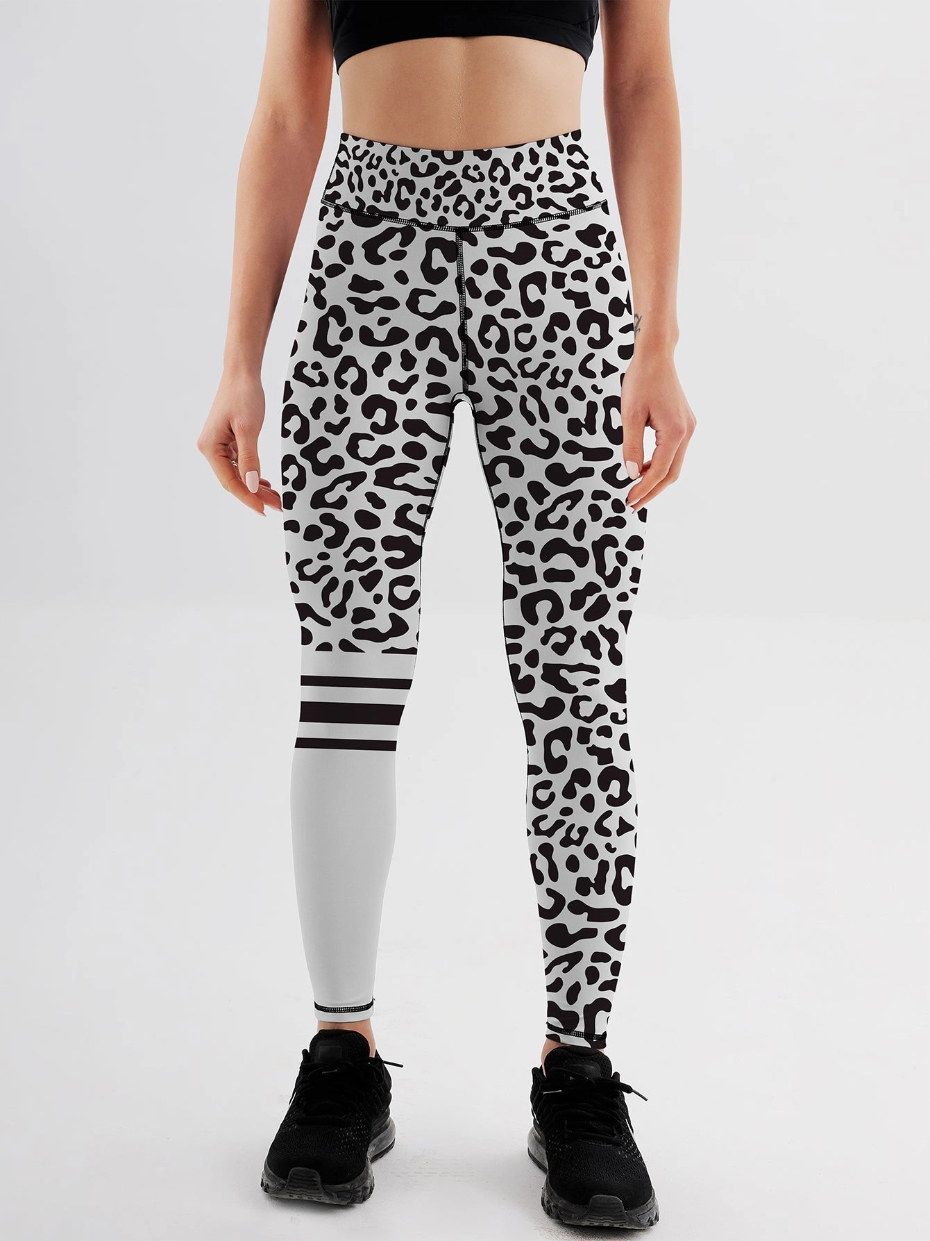 White Cheetah Move Leggings